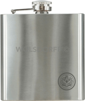 Taschenflasche Eintracht Frankfurt Vereinslogo graviert