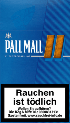Pall Mall Blue XL Filter Cigarillos (10 x 17)