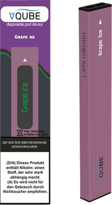 VQube E-Shisha 2 Go "Grape Ice"