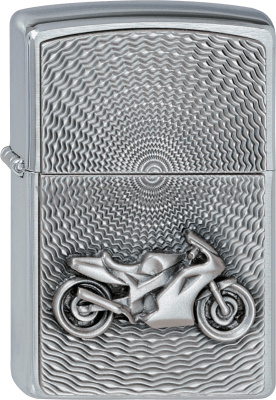 Zippo 2000225 #200 Motor Bike Emblem