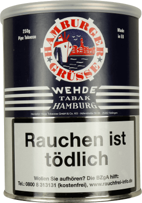 Wehde Hamburger Grüsse Pfeifentabak