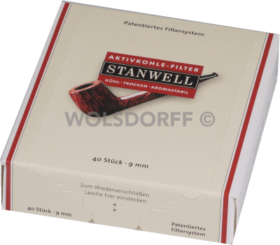 Stanwell Aktivkohlefilter 9mm diverse Ausführungen
