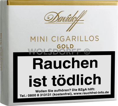 Davidoff Mini Cigarillos Gold 10er