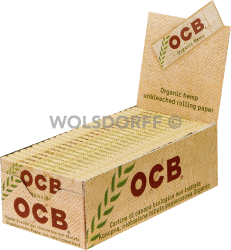 OCB Organic Hemp 50 x 50 Blatt kurz
