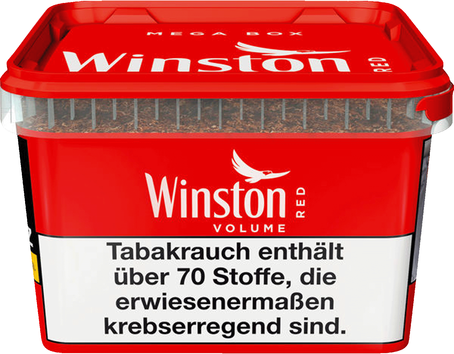 Winston Volume Tobacco Red Mega Box 125 g für 29,95