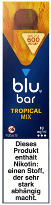 blu bar Tropical Mix E-Shisha