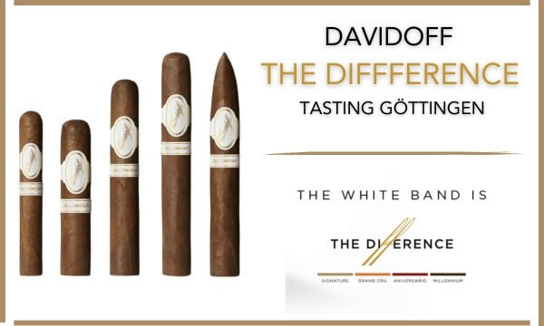 DAVIDOFF THE DIFFERENCE - ein stilvoller Zigarrenabend
