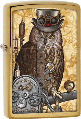 Zippo 60003058 #204B Steampunk Owl