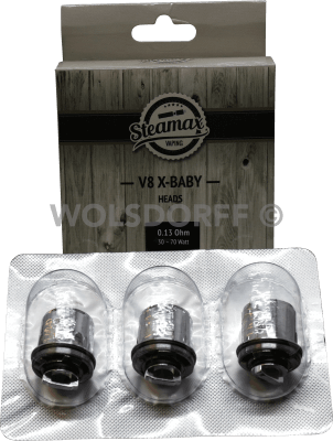 Steamax V8 X-Baby X4 Quadruple Heads 0,13 Ohm Heads