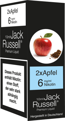 Jack Russell Liquid 2xApfel