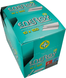 Energy Plus Menthol Filter Tips Slim 10 x 100 Stück Energy Plus Menthol Filter Tips Slim 10 x 100 Stück