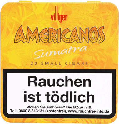 Villiger Americanos Sumatra 20er