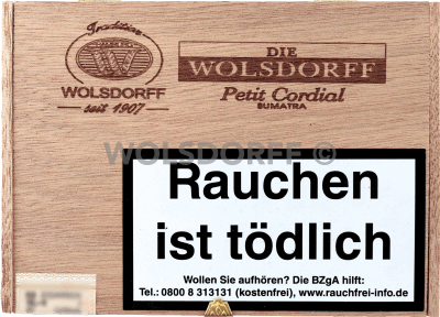 Die WOLSDORFF Petit Cordial Sumatra