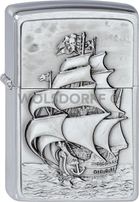 Zippo 1300154 #200 Pirate's Ship Emblem