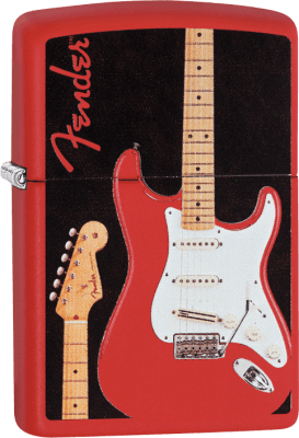 Zippo 60003526 #233 Fender™ Guitar red