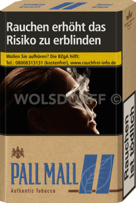 Pall Mall Authentic Blue Original Pack (10 x 20)