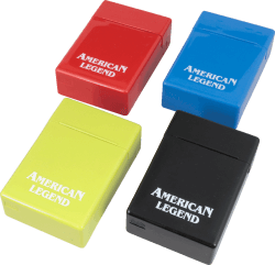 American Legend Zigarettenbox ohne Steg 20er diverse Farben