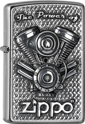 Zippo 2005714 #207 The Power of V Motor