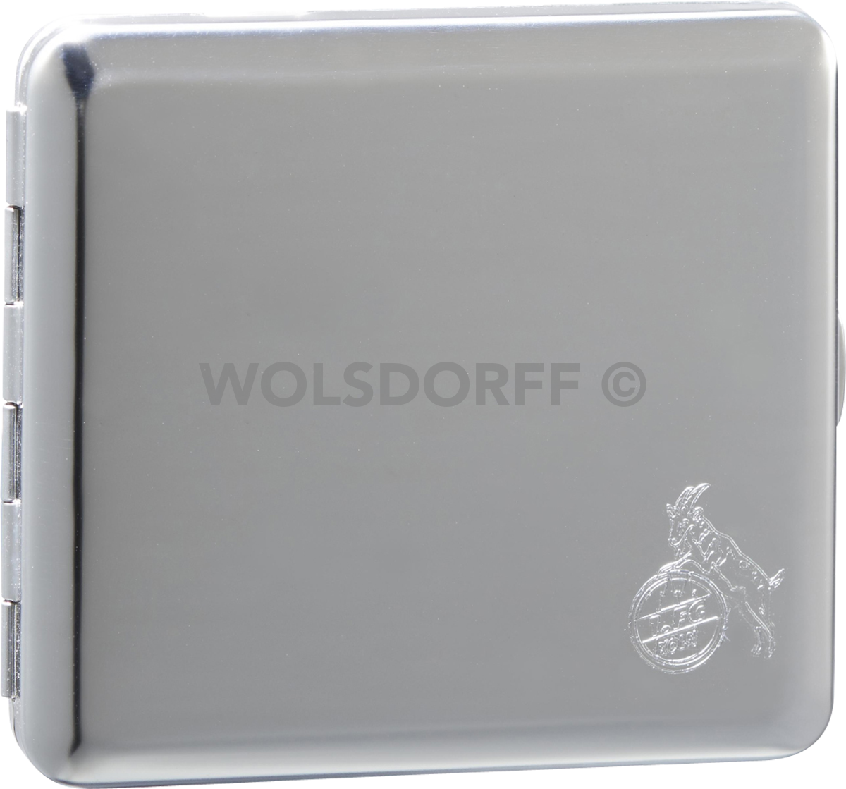 FC Köln Zigarettenbox chrom 1