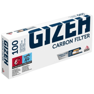 GIZEH Carbon Filter Hülsen 10 x 100er