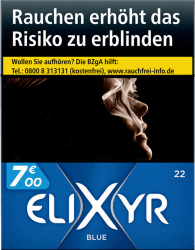 Elixyr Blue Cigarettes XL (8 x 22)