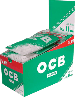 OCB Menthol Slim Filter 120 Stück