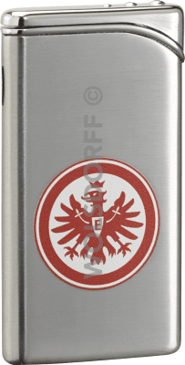 Feuerzeug Tempo chrom matt Eintracht Frankfurt