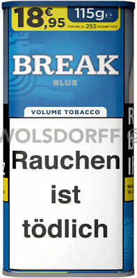 Break Blue Volume Tobacco Dose 115 g