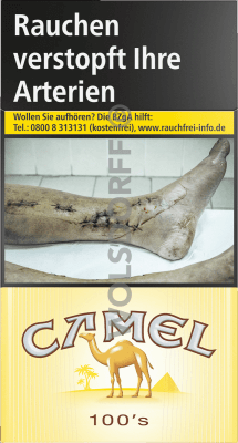 Camel Yellow 100 Original Pack (10 x 20)