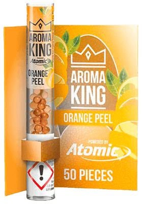 Aroma King Pen Applikator Aromakugeln Orange Peel