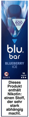 blu bar Blueberry Ice E-Shisha