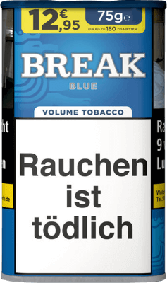Break Blue Volume Tobacco Dose 75 g