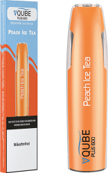 VQube Plus 600 E-Shisha 2 Go "Peach Ice Tea" ohne Nikotin VQube Plus 600 E-Shisha 2 Go "Peach Ice Tea" ohne Nikotin