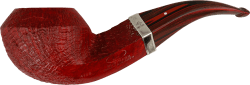 Dunhill The White Spot Pipes Ruby Bark 4108 Group 4 Silberband Dunhill The White Spot Pipes Ruby Bark 4108 Group 4 Silberband