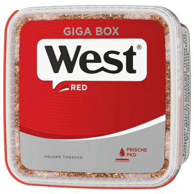 West Red Volume Tobacco Box 120 g