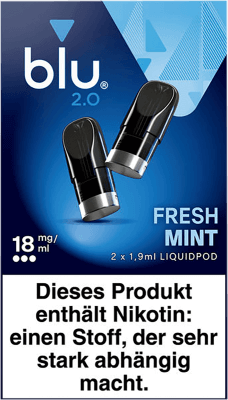 blu 2.0 Podpack Fresh Mint 2er