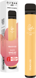 Elf Bar 600 Peach Ice ohne Nikotin E-Shisha Elf Bar 600 Peach Ice ohne Nikotin E-Shisha