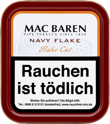 Mac Baren Navy Flake Pfeifentabak