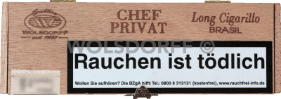 Chef Privat Long Cigarillo Brasil