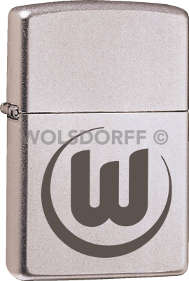Zippo Chrom satin VfL Wolfsburg