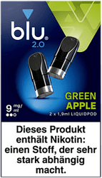 blu 2.0 Podpack Green Apple 2er