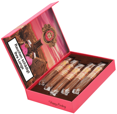 Arturo Fuente Rare Pink Vintage 1960's Series Happy Ending