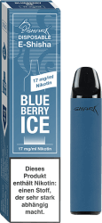 Shark E-Shisha "Blue Berry Ice"