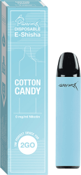 Shark E-Shisha "Cotton Candy" ohne Nikotin
