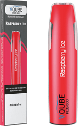 VQube Plus 600 E-Shisha 2 Go "Raspberry Ice" ohne Nikotin VQube Plus 600 E-Shisha 2 Go "Raspberry Ice" ohne Nikotin