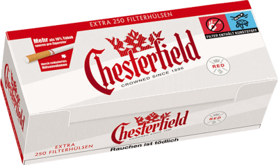 Chesterfield Red Extra Hülsen 4 x 250er