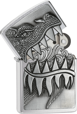 Zippo 60001621 #200 Dragon Surprise Emblem