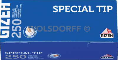 Gizeh Special Tip Extra Hülsen 250er