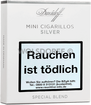 Davidoff Mini Cigarillos Silver
