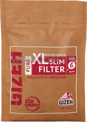 GIZEH Pure XL Slim Filter 6 mm 120 Stück